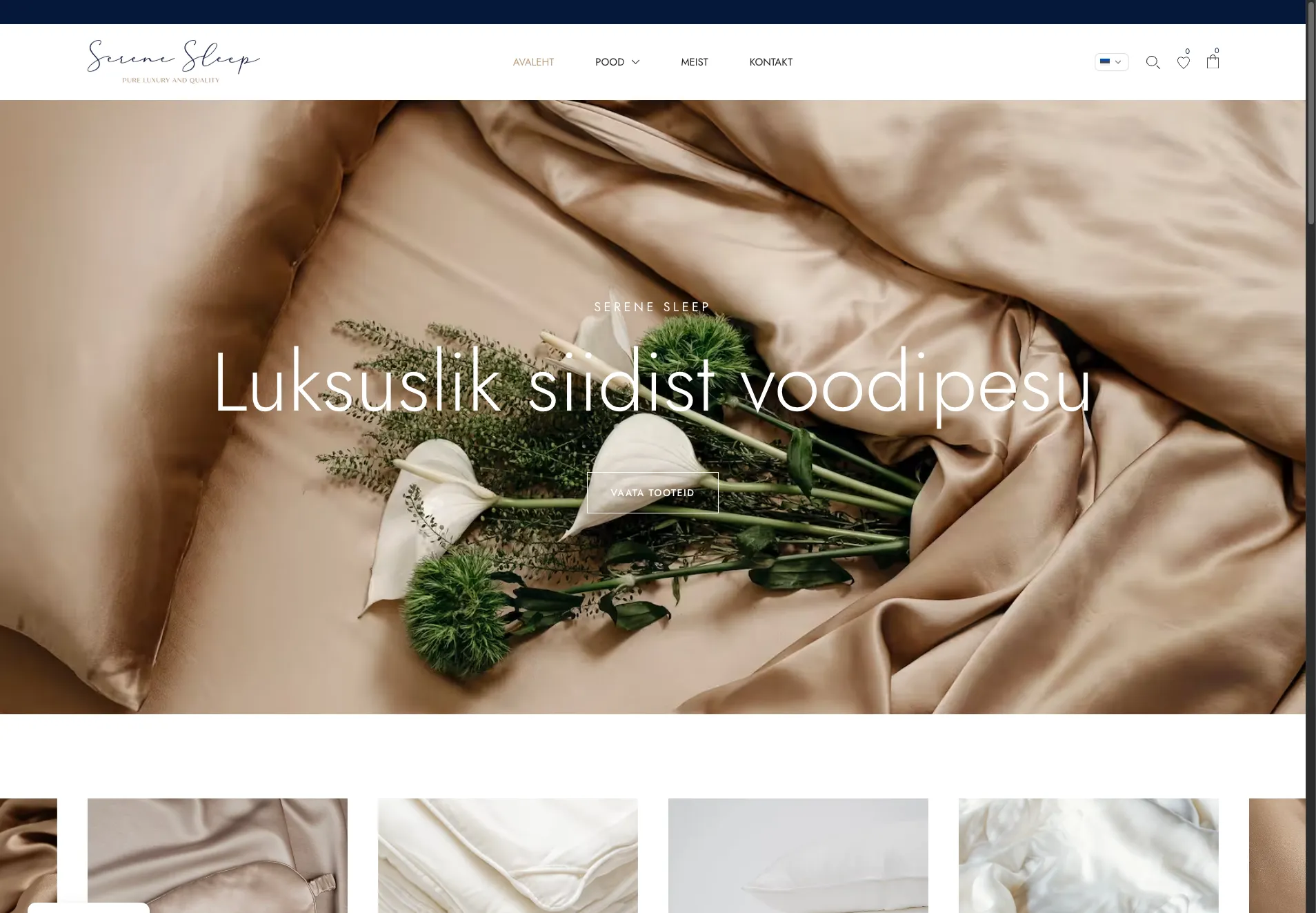 Serene Sleep — Luxury Bedding